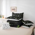thumbnail image 6 of jejeloiu Pixel Geometric Bedding Comforter Set,7 Pieces,Building Block Games Full Bedding Set,Construction Games Fitted Sheet Flat Sheet For Child,Breathable Bedroom Decorative Reversible, 6 of 7