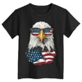thumbnail image 5 of mgoYE 250th Anniversary USA Shirt Kids Girls Boy's American 250th Anniversary Printed Casual Sweatshirt 250 Years 1776–2026 Patriotic Shirt(Black,2-3 Years), 5 of 5