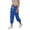 Blue, variant on Women's Pants All Season drawstring waist solid color with pockets stretchy easy to match perfect for summer weather Red M