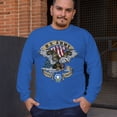 thumbnail image 4 of US Army Eagle Long Sleeve T-shirt 250 Years Anniversary American Veteran DD 214, 4 of 7
