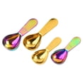 thumbnail image 4 of Measuring Spoon Stainless Steel Coffee Powder Teaspoon Food Spoon Tea Milk Powder Scale Scoop Kitchen Baking Tool, 2T, Colorful, 4 of 9
