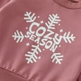 thumbnail image 7 of Zshosam Plain Infant Christmas Sweatshirt Girls Shirts Casual Long Sleeve Crewneck Loose Christmas Sweatshirts Pullover Tops Size 12 18 Months,(Red 12-18 Months), 7 of 7