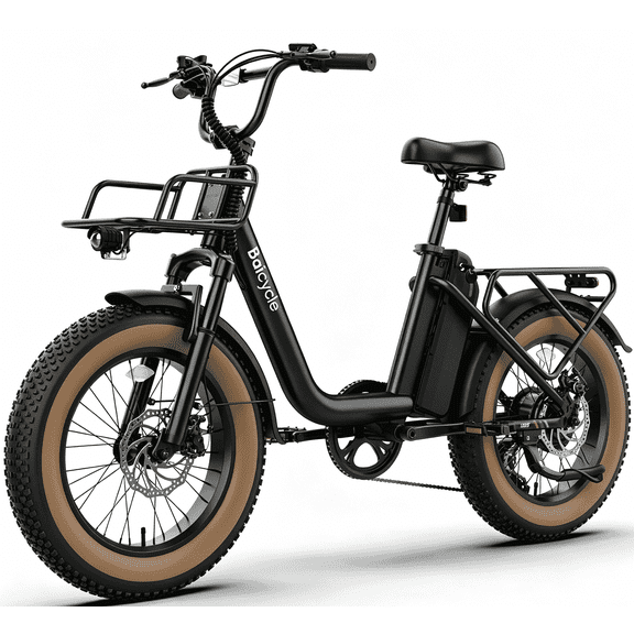 GSPEED U05 Ebike for Adults, 1800W Peak Motor, 624Wh 13Ah Removable Battery,28MPH,90 Miles Range, 20" Electric Bicycle, UL2849 Certified  EBike, Black.