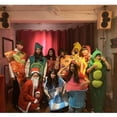 thumbnail image 5 of Disfraz divertido de comida para fiesta de carnaval, disfraz de Halloween para adultos, vestido elegante familiar de Navidad, trajes de vacaciones para Pizza y perritos calientes, 5 of 5