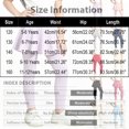 thumbnail image 3 of Girls Skirted Leggings 2 in 1 High Waisted Flowy Athletic Tennis Skirt Kids School Dance Tights, 3 of 8