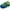 Green/Blue, variant on NORTY Toddler Unisex Clogs Fun Caterpillar Bug Shoes for Kids with Comfortable Back Strap