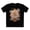 Black, variant on Floral Shirt, Shirt with Flower, Tee Shirt with Antique Flower