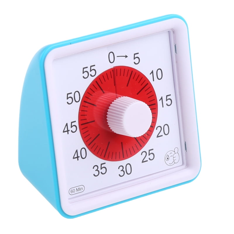 BINYOU 60 Minute Visual Timer Classroom Countdown Clock for Kids Adults