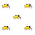 thumbnail image 3 of ZheElen Leurres de Pêche Réalistes Crankbaits Durs Swimbait Petite Simulation Hameçons de Pêche Réalistes pour Eau Salée g 5Ensemble, 3 of 6
