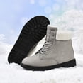 thumbnail image 6 of Bnwani Womens Boots New Winter Cotton Velvet Fleece 0 Boot Gray Size 8.5, 6 of 7