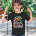 thumbnail image 3 of Tee Hunt Dean Russo Cute Lazy Sloth Youth T-Shirt Funny Wild Life Colorful Kids, 3 of 5