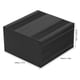 thumbnail image 3 of Carcasa de proyecto de aleación de aluminio, tubo HIFI, carcasa de amplificador de potencia, negro cepillado, 82,2x145x150mm, 3 of 8