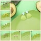 thumbnail image 2 of Pendientes de mujer HUISHI, pendientes de gota redondos geométricos de flor acrílica de aguacate verde de celebridades de Internet para mujer, joyería de moda yaoshenbao CONDUJO, 2 of 2