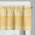 thumbnail image 3 of Ambesonne Orange and White Window Valance, Giraffe Skin, 54" X 18", Orange and White, 3 of 5