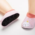 thumbnail image 5 of ZCFZJW Cute Cartoon Pattern Baby Floor Socks Summer Toddler Kids Boys Girls Anti-Slip Slipper Shoes Home Indoor Soft Soled Shoes Socks Z05-Pink 12-18 Months, 5 of 6