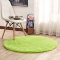 thumbnail image 4 of YAOMOBB Soft Rug for Living Room Super Soft Luxury Solid Color Round Fluffy Area Rug for Comfortable Plush Bedroom Nursery Carpeting, 4 of 7