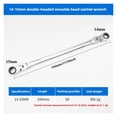 thumbnail image 2 of Ratchet Keys Torque Wrench Extra Long Flex-Head Ratcheting Wrenches Spanners Garage Automotive Tools ,Easy to Use, 2 of 7