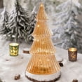 thumbnail image 6 of Crystal Glass Christmas Tree Ornaments Luminous Night Light Home Holiday Decorative Props Winter Tabletop Seasonal Display, 6 of 6