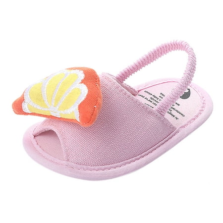 

nsendm Toddler Sandals Size 5 Boy Prewalker Children Girls Shoes Baby Toddler Sandals Summer Baby Sandals 12 Months Sandal Pink 0 Months