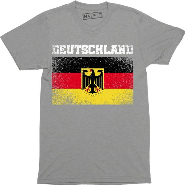 Half It Deutschland Herren Altdeutsch Mit Wappen Schwarz Germany Men S T Shirt Walmart Com Walmart Com
