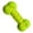 Green, variant on Tough Squeaky Bone Dog Toy Natural Rubber Durable Chew Toy for Small Medium Large Aggressive Chewers(Orange,19x9cm)