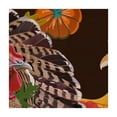 thumbnail image 4 of HAOXIT Thanksgiving Turkey Tablecloth,Waterproof Fabric Table Cloth , Print Easy Care Wipe Clean Fall Tablecloth Square for Dinner Kitchen Party Decor 52*52, 4 of 8