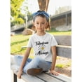 thumbnail image 2 of Fabulous Always Daisy T-Shirt Juniors -Image by Shutterstock,  Medium, 2 of 4