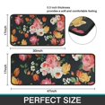 thumbnail image 7 of Pioneer Flower Floral Print Pattern Kitchen Rugs Sets Of 2,Anti Fatigue Kitchen Mat Rugs Non Slip Washable,Decorative Kitchen Floor Mats for Kitchen,Sink,Laundry,17"X30"+17"X47", 7 of 7