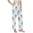 thumbnail image 2 of FORMRS Women's Pajama Pants with Pockets Soft Comfy Loungewear Sleep Bottom, Sizes S-2XL, Blueberry Pancake Pattern, 2 of 8