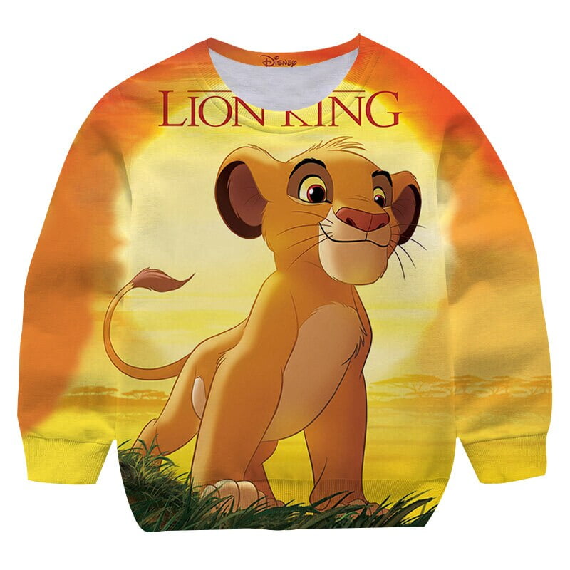 Pull roi lion enfant hotsell