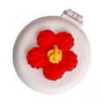 thumbnail image 1 of 2x Espejo Pequeo Con Cepillo Cepillos De Pelo De Espejo De Viaje Portátil Para Nias Adultos Flor, 1 of 8