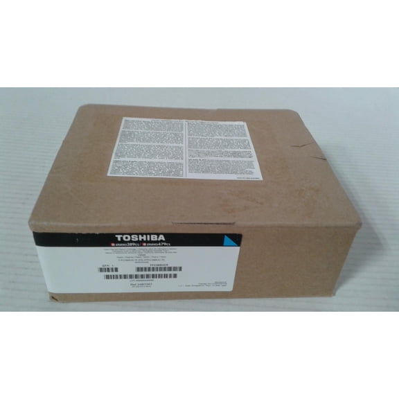 Toshiba Genuine OEM TFC389UCR Cyan Toner Cartridge (13K Yield)