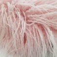 thumbnail image 4 of Pink Curly Long Pile Faux Fur Sewing and Craft Fabric By The Half Yard, 4 of 4