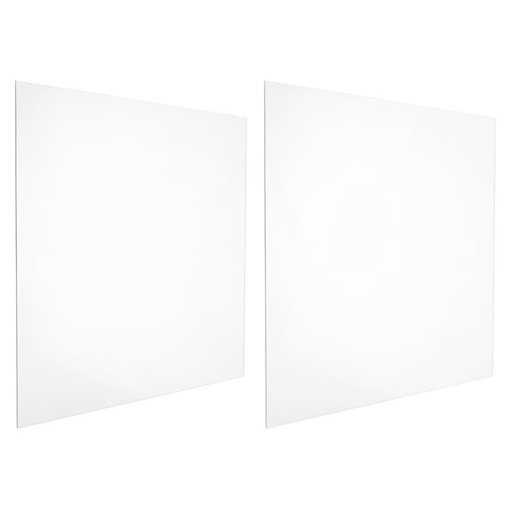2pcs Transparent Acrylic Sheets for Crafts Acrylic Board for DIY Decor Display 11x14 Inches