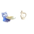 thumbnail image 1 of Bandeja para llaves con forma de gato, oso, estatua de resina, escultura abstracta, bandeja para llaves, diseño artístico para organizar llaves, ideal, 1 of 8