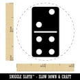 thumbnail image 2 of Dominoes Game Tile Self-Inking Rubber Stamp Ink Stamper - UV Ink - Mini 1/2 Inch, 2 of 7