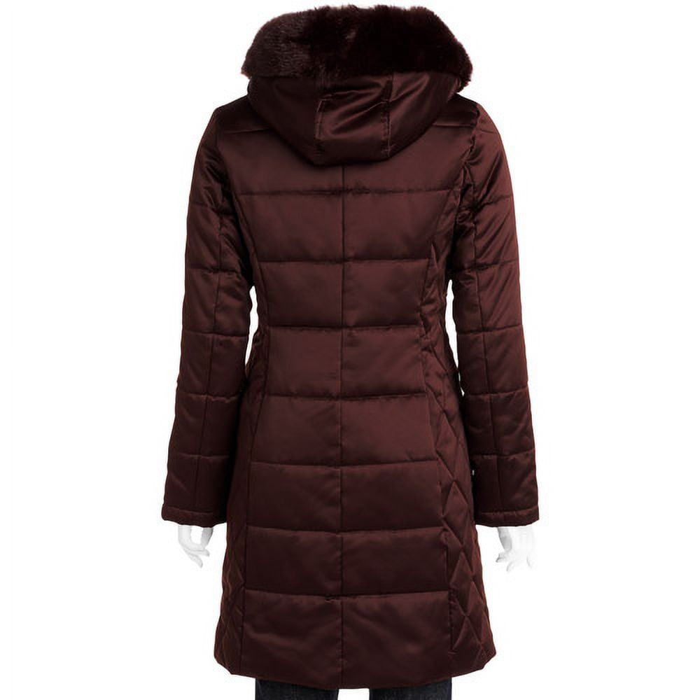 Avalanche celsius hooded quilted long coat clearance