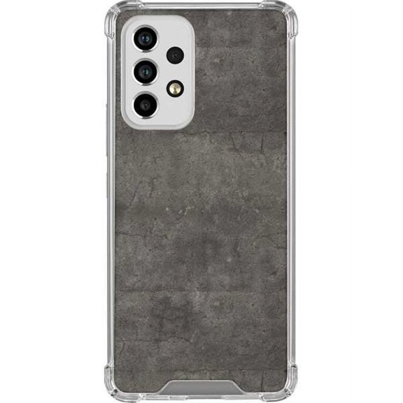 Skinit Concrete Dark Iron Grey Concrete Galaxy A33 5G Clear Case