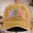 thumbnail image 2 of Fgnfyis Mama Hats For Women Adjustable Mini Baseball Caps Funny Mom Idea Yellow One Size, 2 of 3