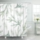 thumbnail image 1 of ABPHQTO Cortina de ducha de invierno natural con aguja de abeto y ramas de árboles de Navidad de acuarela verde 150x180 cm, 1 of 1