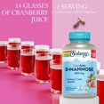 thumbnail image 3 of D-Mannose Solaray 400mg, 3 of 6
