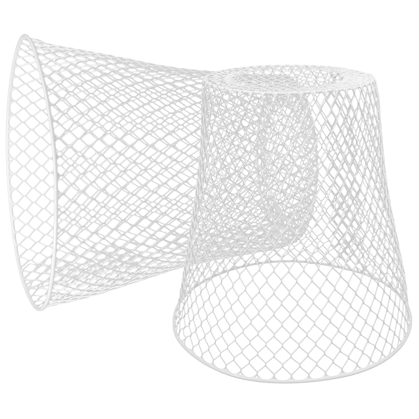 Hemoton 4 pcs  Sturdy Plant Protector Mesh Designed Plant Cage Multi-use Flowerpot Mesh  Cover