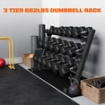 thumbnail image 5 of MITONOS 450lbs Dumbbell Sets with Rack, Rubber Hex Dumbbells, Free Weight set for Home Gym, Hand Weights with Chrome Handle for Strength Training, 5 of 10