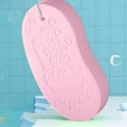 thumbnail image 2 of Tunhigl Gentle Baby Exfoliating Bath Sponge for Sensitive Skin - Super Soft Reusable Body Scrubber for Deep Cleansing Without Body Wash for Bath Shower Pink, 2 of 6
