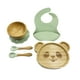 thumbnail image 1 of Set De Alimentación Para Bebé Diseño De Panda En Bambú, 1 of 10