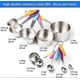 thumbnail image 2 of Measuring Cup Spoon To Measure 10.5 Cup Spoon To Measure + 5 Spoons To Measure Measuring Spoon 18/8 Set Of Stainless Steel Measuring Cup Kit Kitchen M, 2 of 5