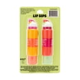 thumbnail image 2 of Taste Beauty Lip Sips Lip Balms, Pink and Orange, 2 of 7