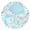 Blue, variant on 40Pcs Cotton Fabric Squares for Quilting 9.84 x 9.84 inches Precut Quilt Squares Charm Pack Assorted Floral Patterns for Sewing DIY Quilting Patchwork Crafts