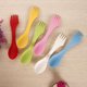 thumbnail image 5 of Yuarrent 6 unids/set cuchara multicolor con tenedor Gadget cubiertos Camping senderismo utensilios Gadget de viaje cubiertos accesorios de cocina Mostrada Yuarrent JJ9882-00, 5 of 6