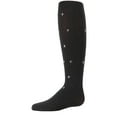 thumbnail image 3 of MeMoi Shimmering Star-Gazer Opaque Tights - Girls - Female, 6-8, Black, 3 of 5